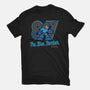 The Blue Bomber-mens basic tee-Logozaste