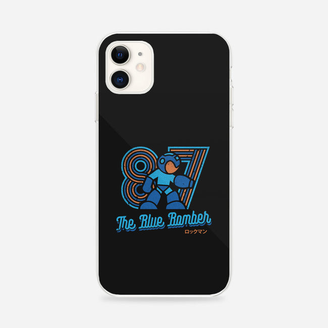 The Blue Bomber-iphone snap phone case-Logozaste