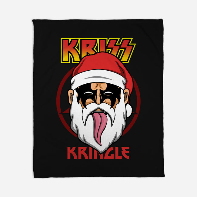 Kriss Kringle-none fleece blanket-Boggs Nicolas