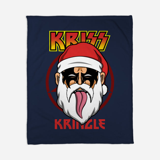 Kriss Kringle-none fleece blanket-Boggs Nicolas