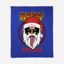 Kriss Kringle-none fleece blanket-Boggs Nicolas