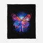 Cosmonaut-none fleece blanket-dandingeroz