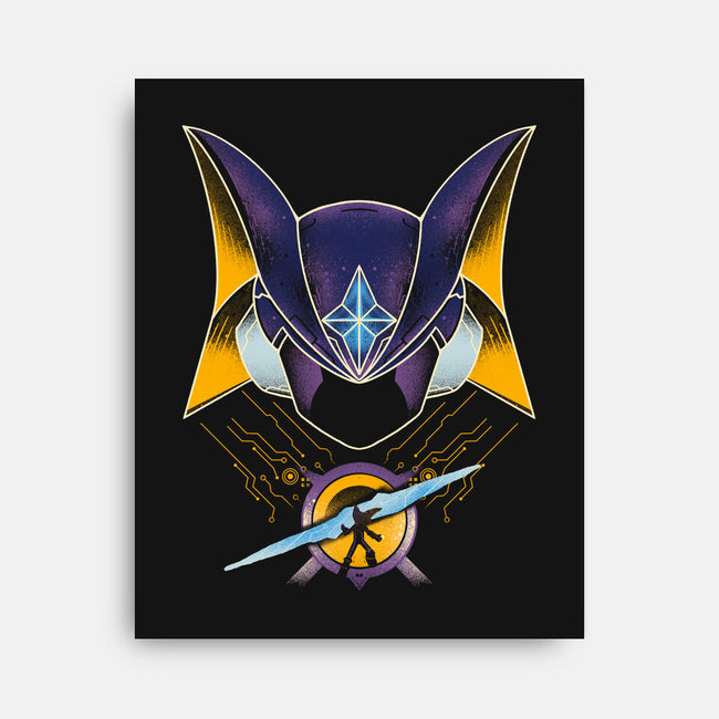 Legendary Navi-none stretched canvas-RamenBoy