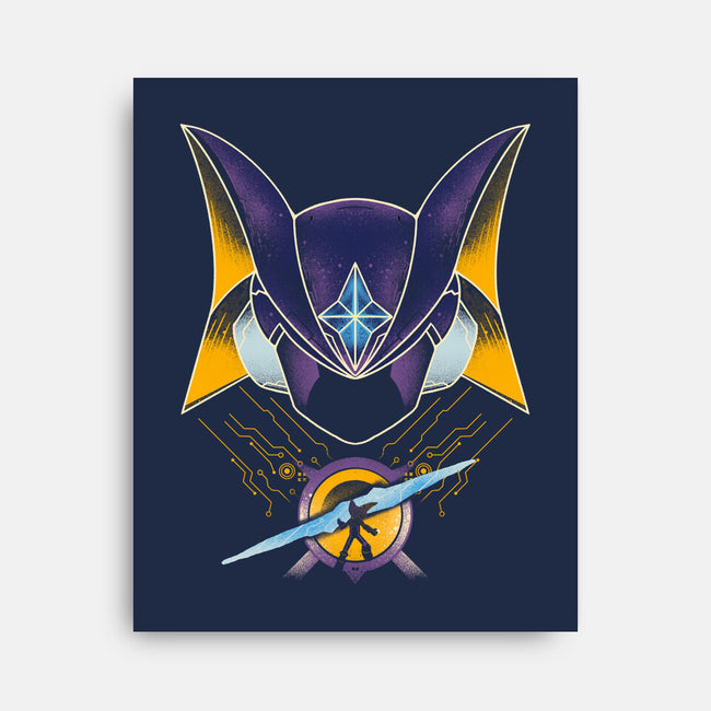 Legendary Navi-none stretched canvas-RamenBoy