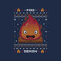 Fire Demon Christmas-mens premium tee-Alundrart