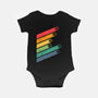 Dice Stripes-baby basic onesie-ShirtGoblin