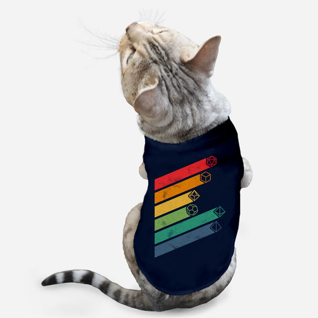 Dice Stripes-cat basic pet tank-ShirtGoblin