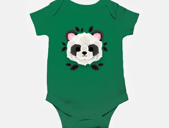 Panda Of Leaves