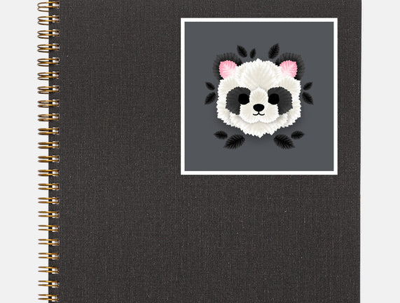 Panda Of Leaves
