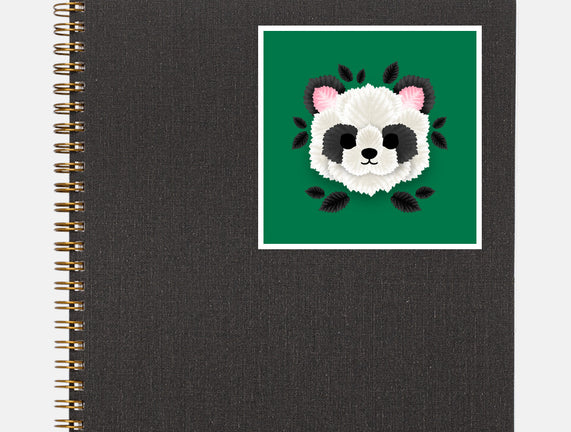Panda Of Leaves