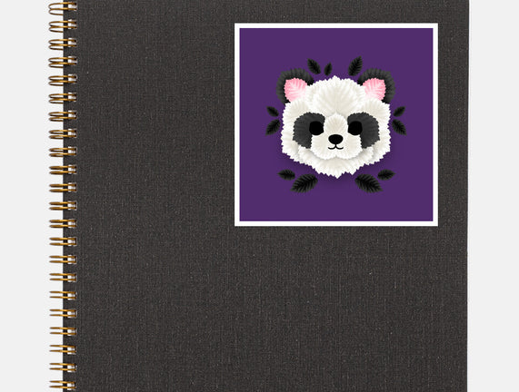 Panda Of Leaves