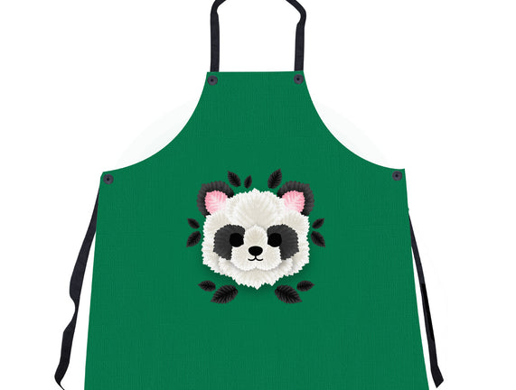 Panda Of Leaves