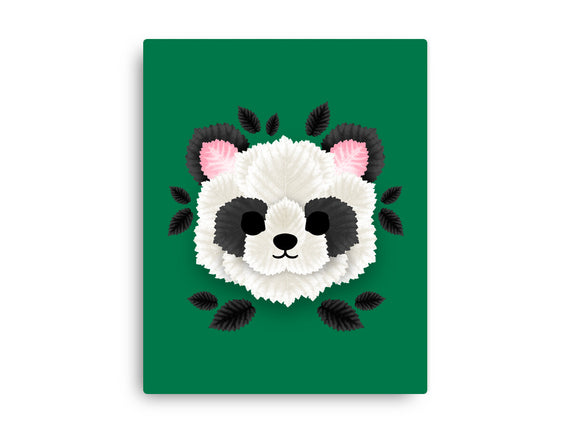 Panda Of Leaves