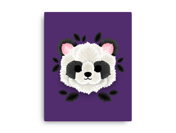 Panda Of Leaves