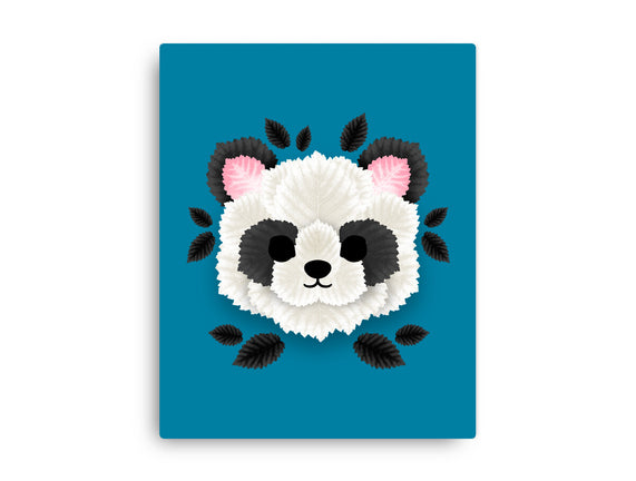 Panda Of Leaves