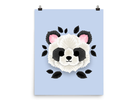 Panda Of Leaves