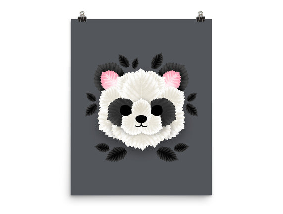 Panda Of Leaves
