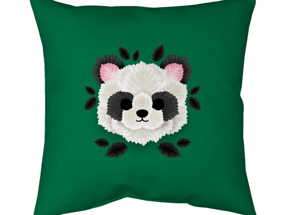 Panda Of Leaves