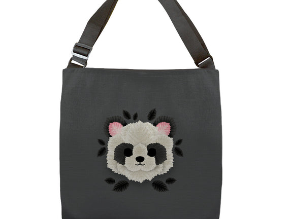 Panda Of Leaves