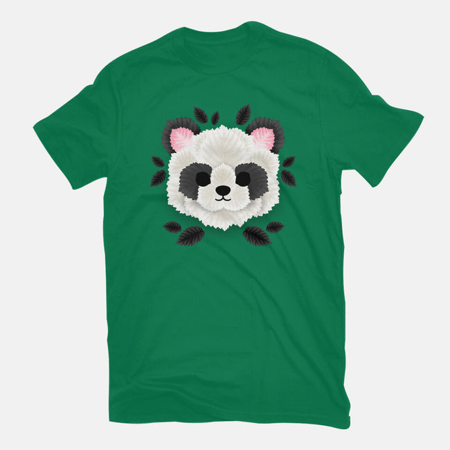 Panda Of Leaves-unisex basic tee-NemiMakeit