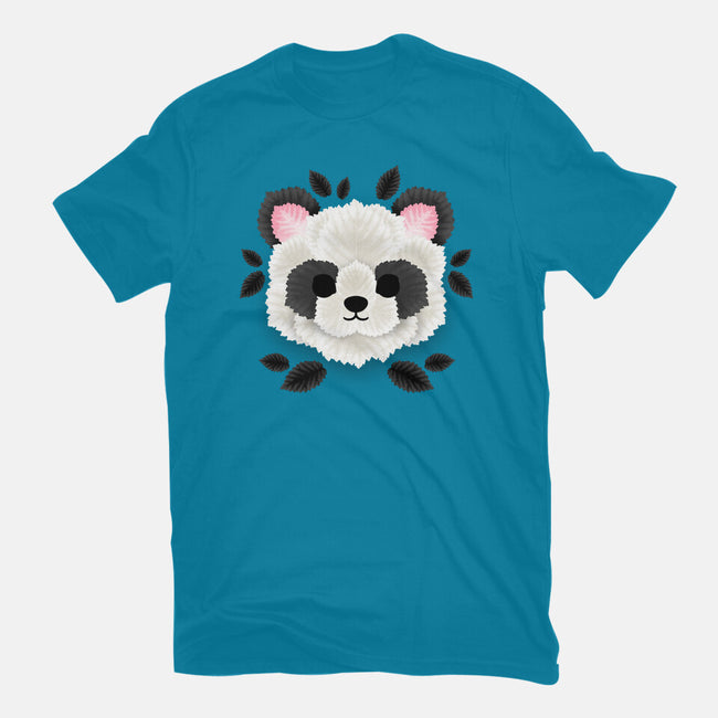 Panda Of Leaves-unisex basic tee-NemiMakeit