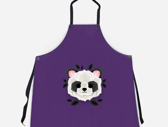 Panda Of Leaves