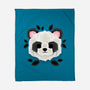 Panda Of Leaves-none fleece blanket-NemiMakeit