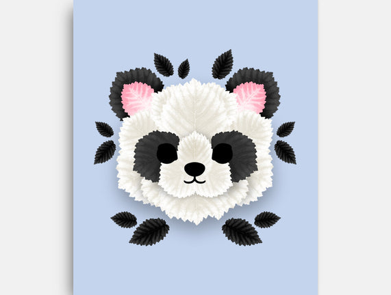 Panda Of Leaves