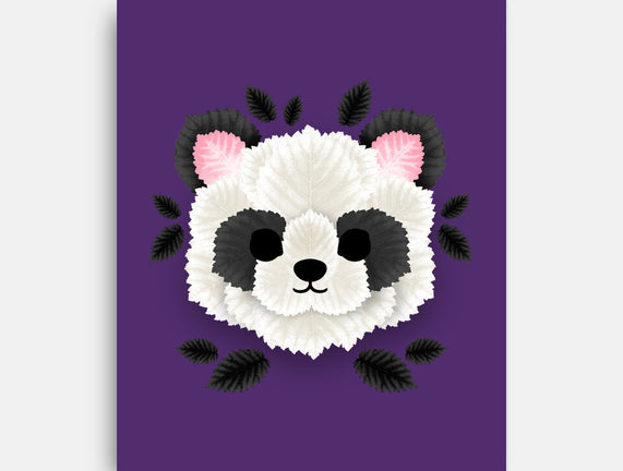 Panda Of Leaves