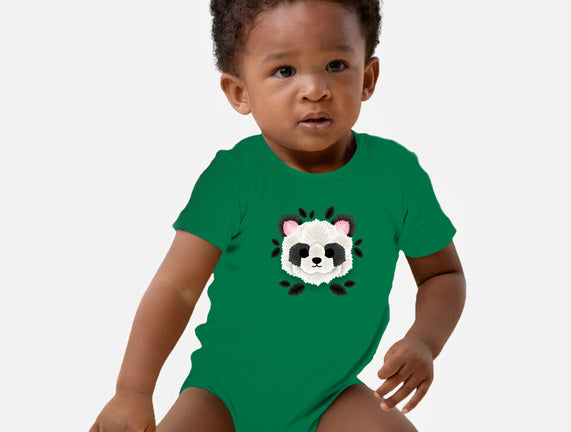 Panda Of Leaves