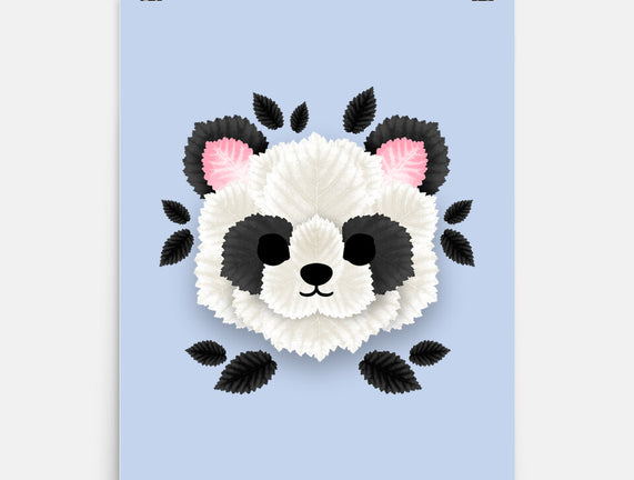 Panda Of Leaves