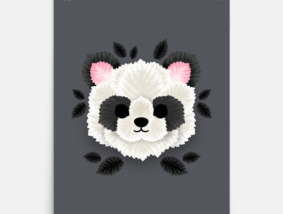 Panda Of Leaves