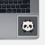 Panda Of Leaves-none glossy sticker-NemiMakeit