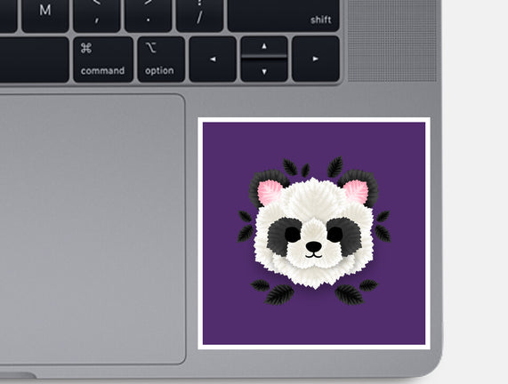 Panda Of Leaves