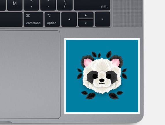 Panda Of Leaves