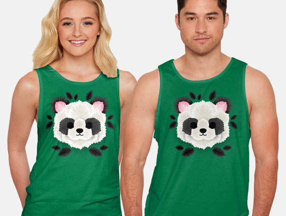 Panda Of Leaves