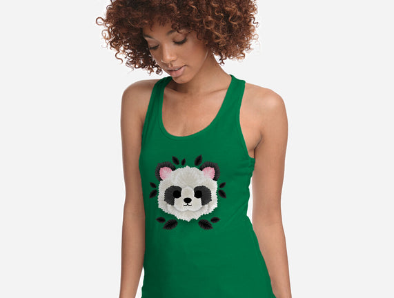 Panda Of Leaves