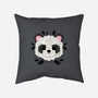 Panda Of Leaves-none removable cover w insert throw pillow-NemiMakeit