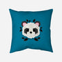 Panda Of Leaves-none removable cover w insert throw pillow-NemiMakeit