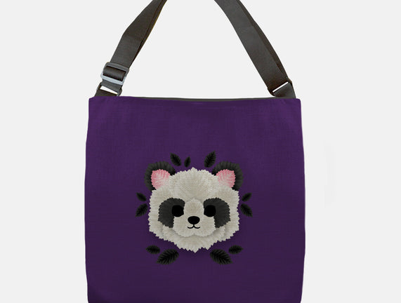 Panda Of Leaves