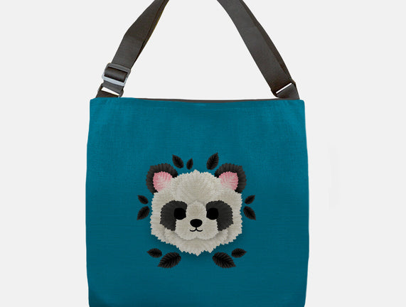 Panda Of Leaves