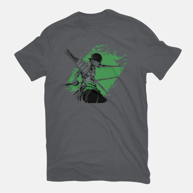 Dark Zoro-mens basic tee-xMorfina