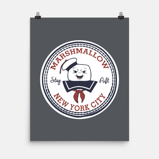 Stay Puft All Star-none matte poster-Melonseta