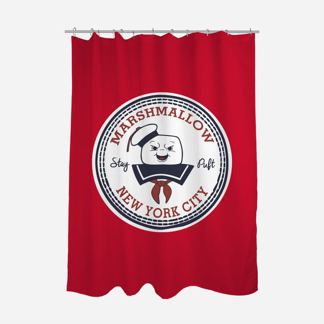 Stay Puft All Star-none polyester shower curtain-Melonseta