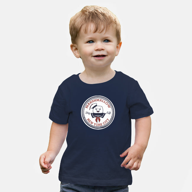 Stay Puft All Star-baby basic tee-Melonseta