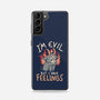 I'm Evil But I Have Feelings-samsung snap phone case-eduely