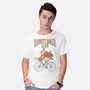 Rabbits Biker Club-mens basic tee-Mike Koubou