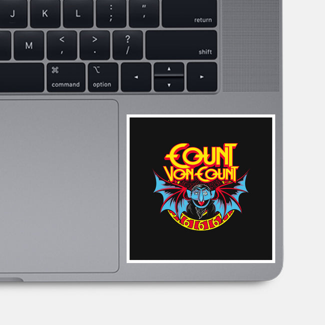 The Count-none glossy sticker-CappO