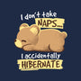 Bear Takes Naps-womens fitted tee-NemiMakeit