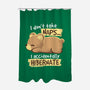 Bear Takes Naps-none polyester shower curtain-NemiMakeit